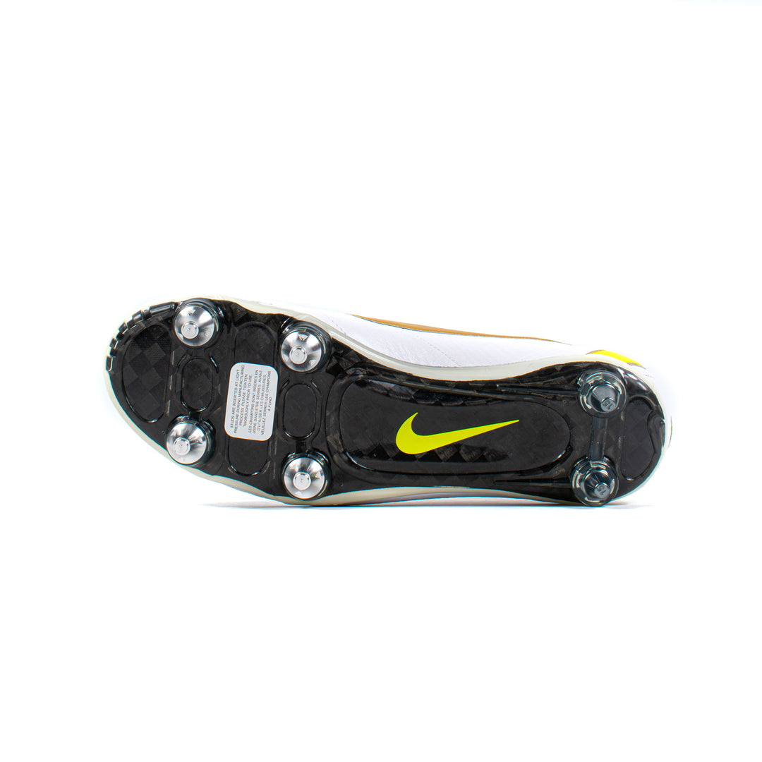 Nike Tiempo Legend IV Elite White Gold SG – Classic Soccer Cleats