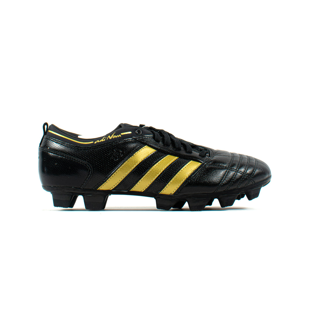 アディダズ adida ブラック ゴールド シューズ 黒 金 2121 Adidas Adinova Black Gold FG – Classic Soccer Cleats
