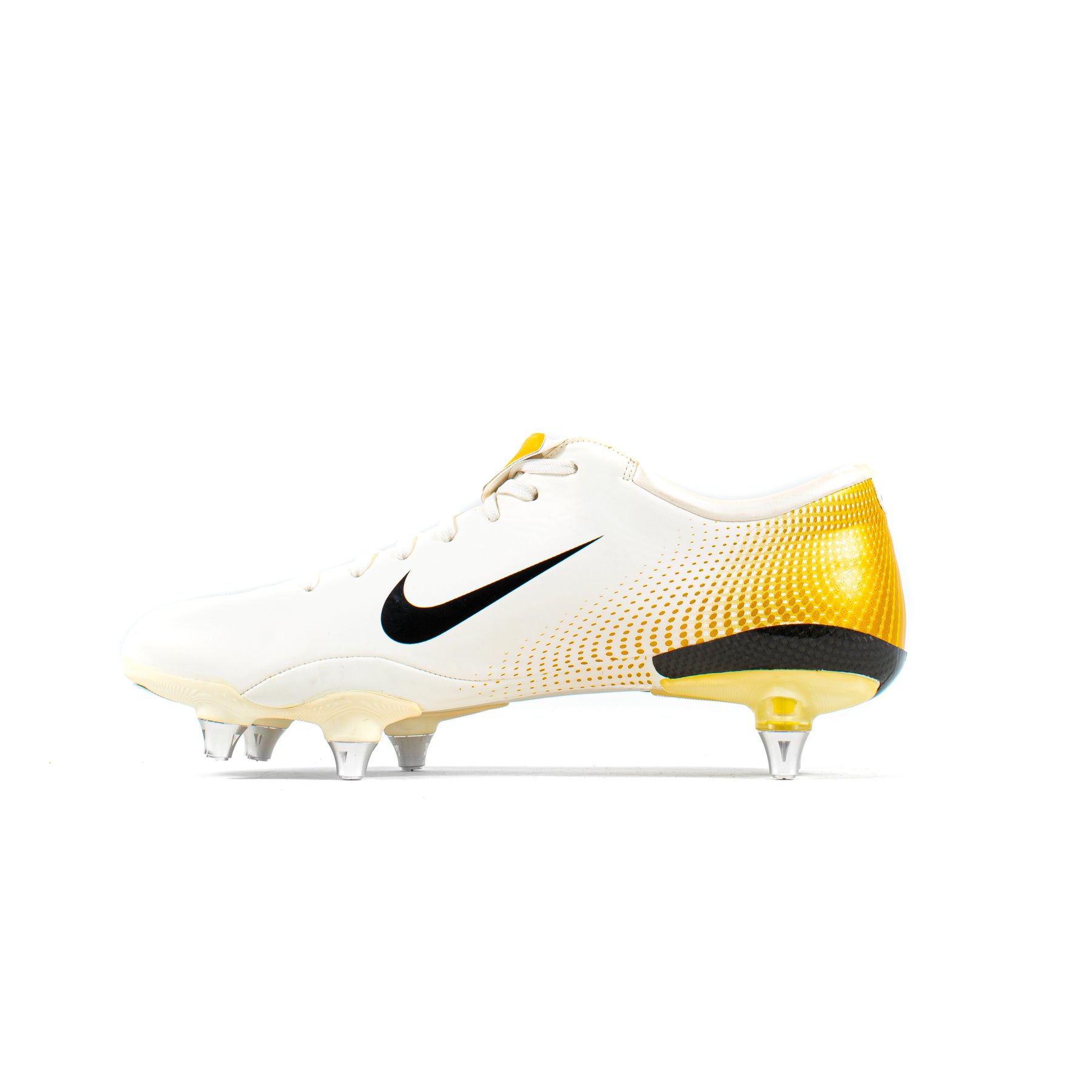 Nike Mercurial Vapor III White Gold SG Classic Soccer Cleats