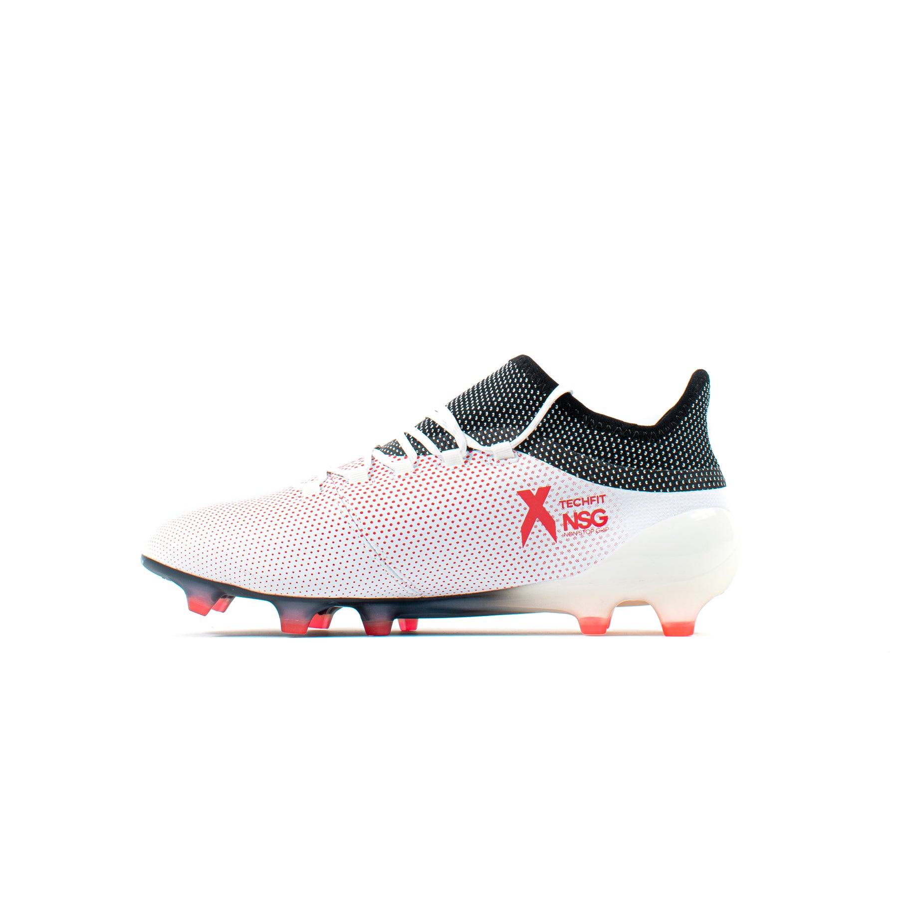 pion straal Jaarlijks Adidas X 17.1 White Red FG – Classic Soccer Cleats