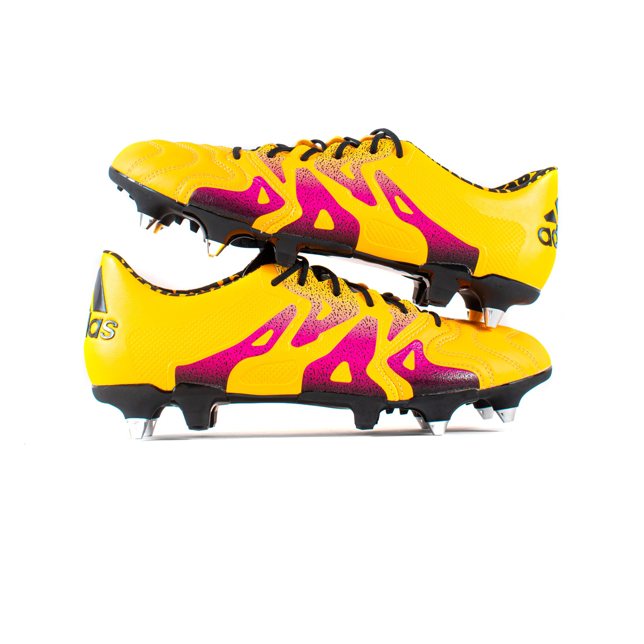 2025新商品 Yellow Leather X15.1 Adidas SG Cleats Soccer Classic – シューズ