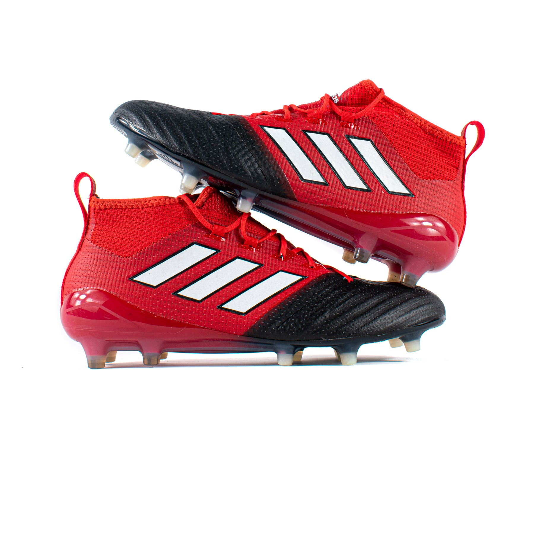 temperament illoyalitet Massage Adidas Ace 17.1 Black Red FG – Classic Soccer Cleats