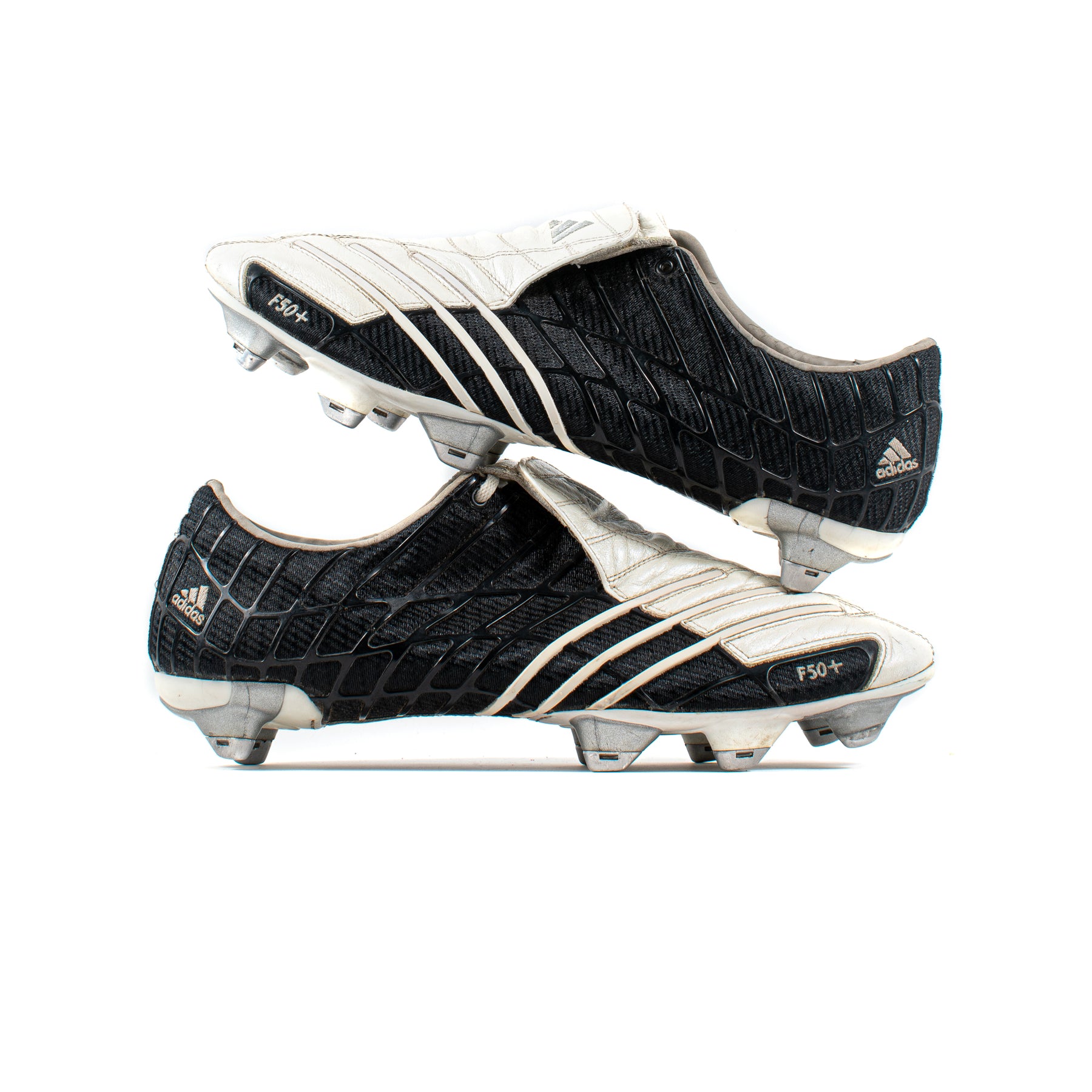 Wrak tennis letterlijk Adidas F50+ Spider White Black SG – Classic Soccer Cleats