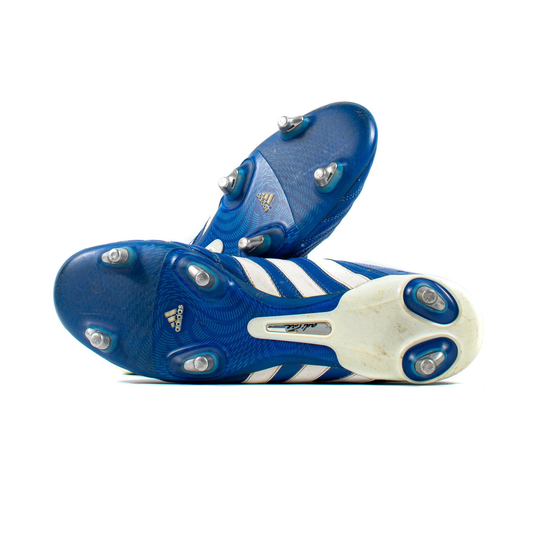 Fragiel Badkamer Kast Adidas Adipure III Blue SG – Classic Soccer Cleats