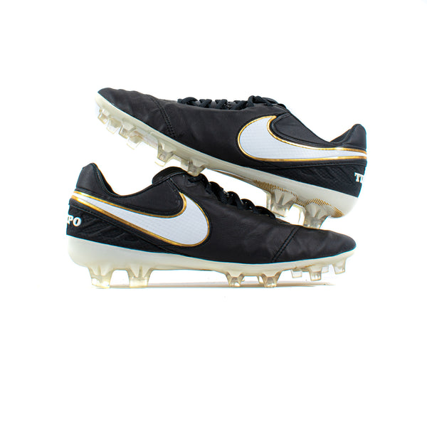 Premedicación Consejo astronauta Nike Tiempo Air Legend Black Gold SG – Classic Soccer, 50% OFF