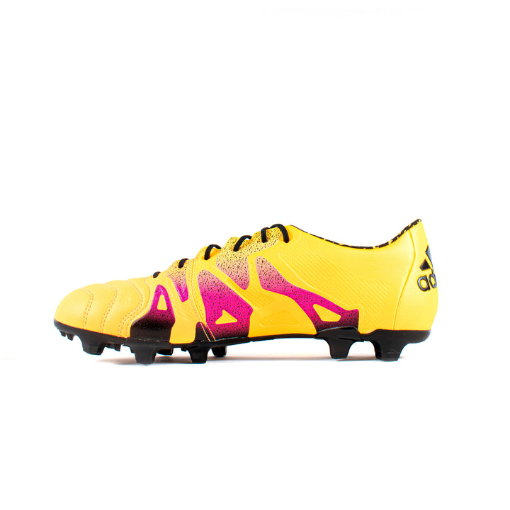 Adidas X15.1 Leather Orange Pink FG – Classic Soccer Cleats