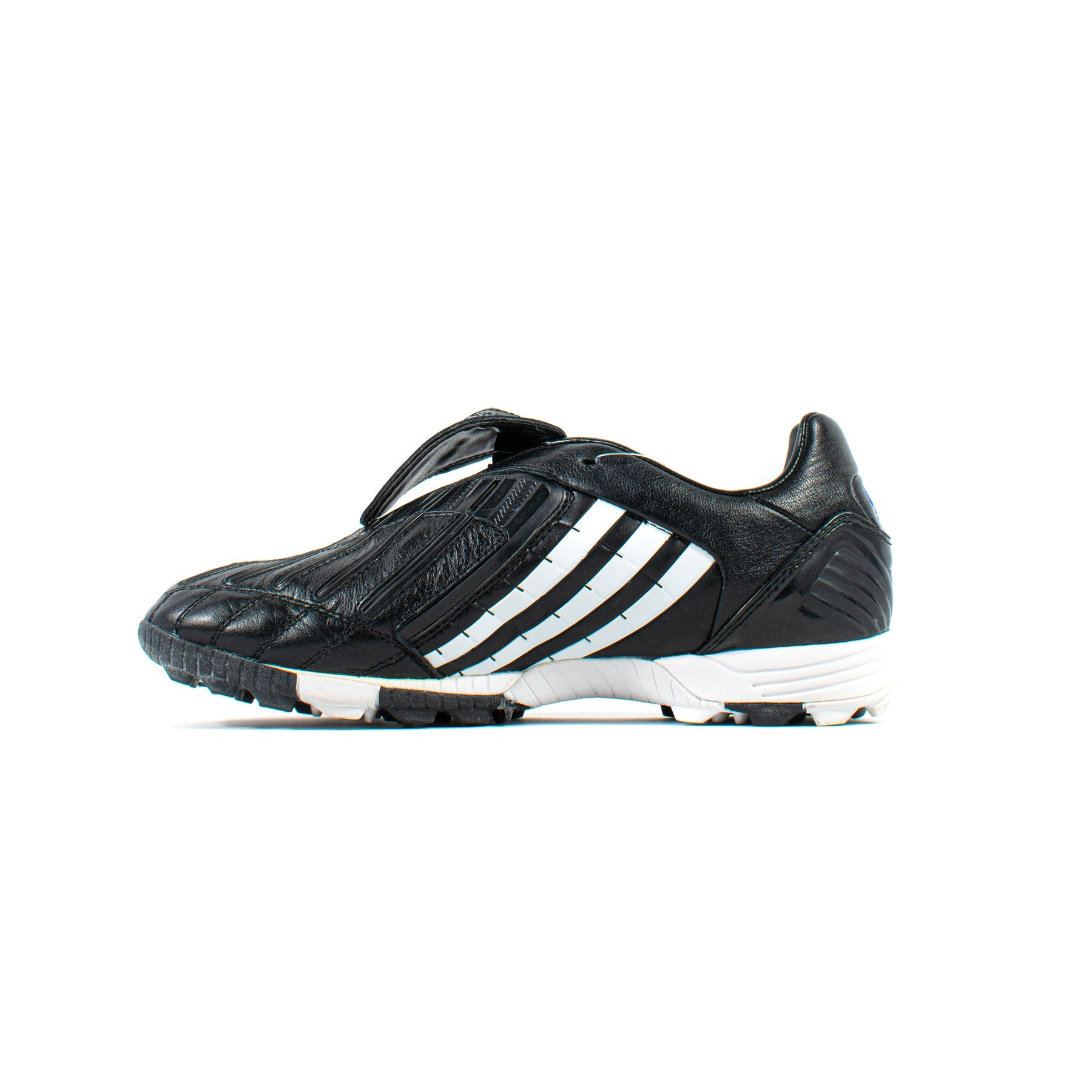 Adidas Predator Absolion Powerswerve Black Turf – Classic Soccer Cleats