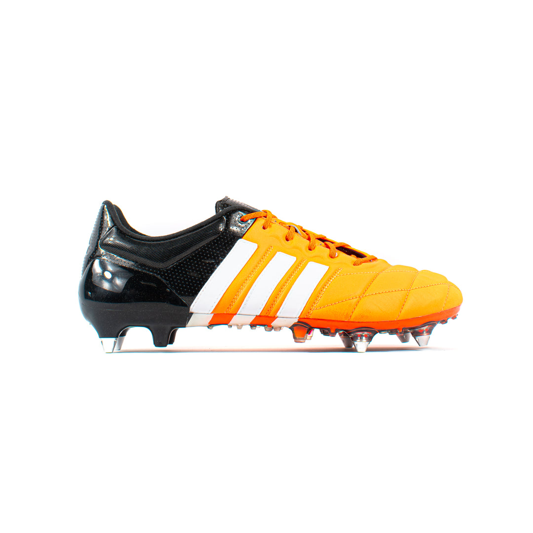 Adidas Ace 15.1 Leather Orange SG – Classic Soccer Cleats