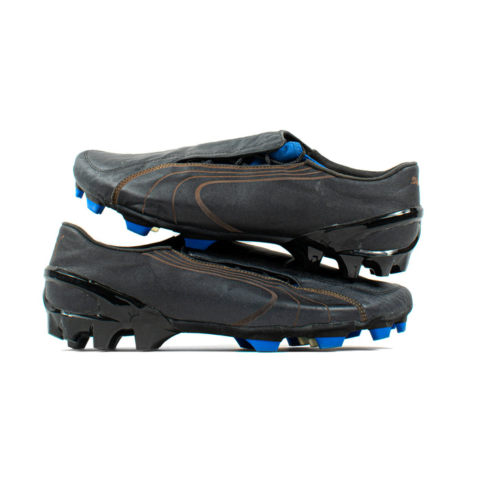 Puma V1.06 Black K Leather FG Classic Soccer Cleats