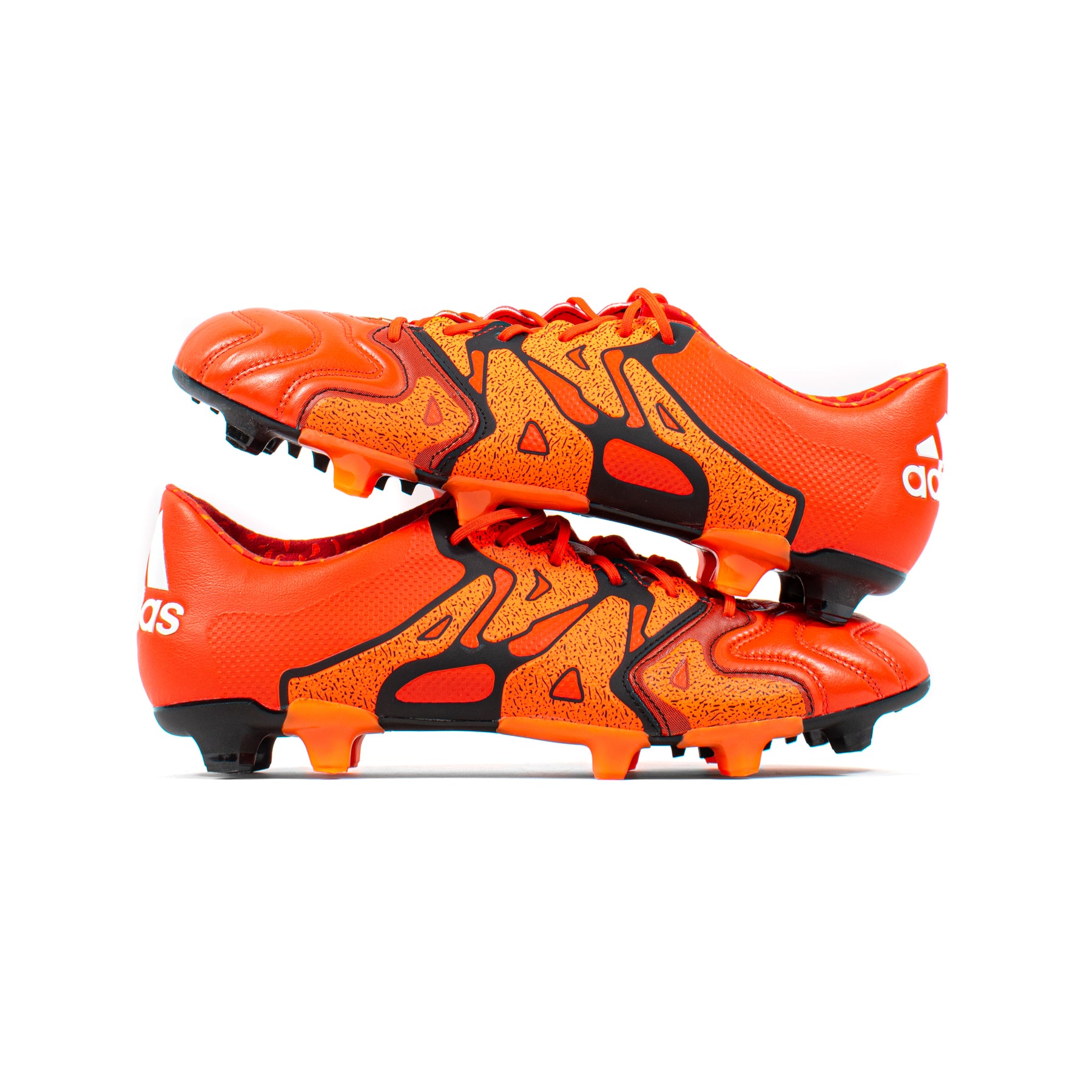 15.1 Orange Leather FG – Soccer Cleats
