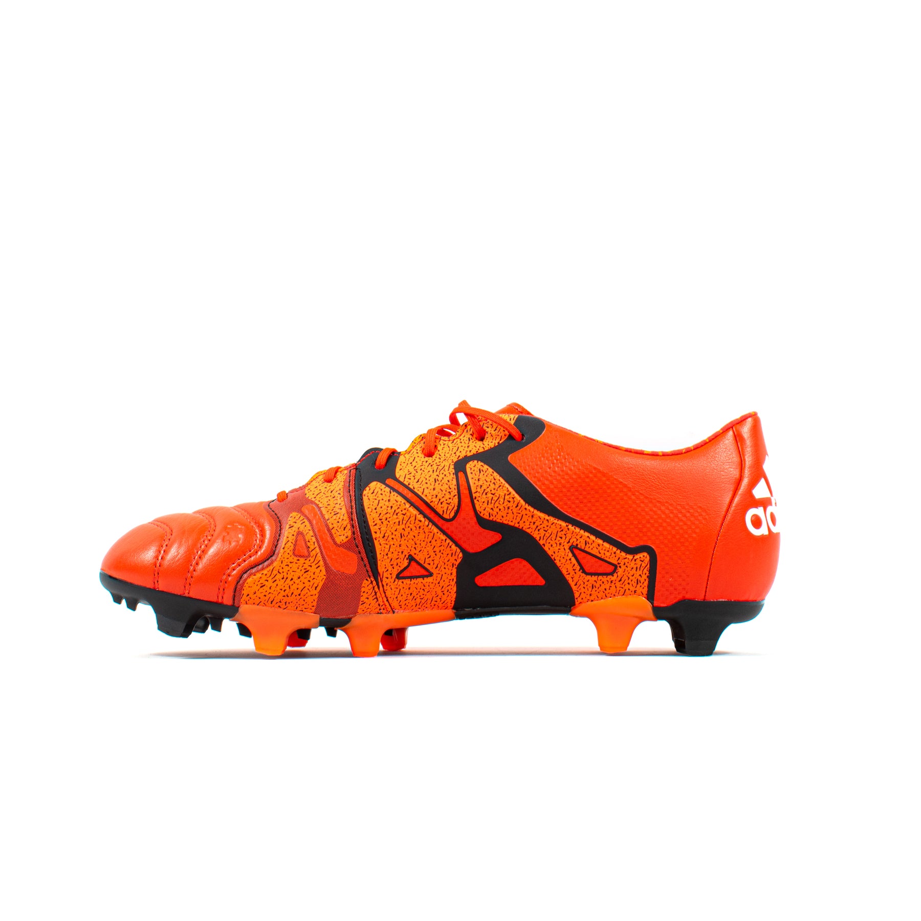 Adidas X 15.1 Orange Leather FG – Classic Soccer Cleats