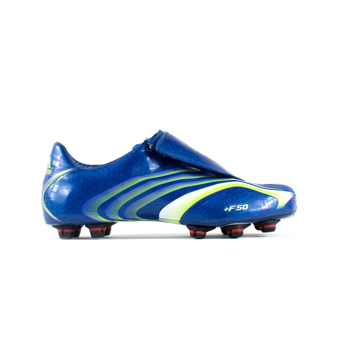 Adidas F50.6 Tunit Blue Green FG – Classic Soccer Cleats