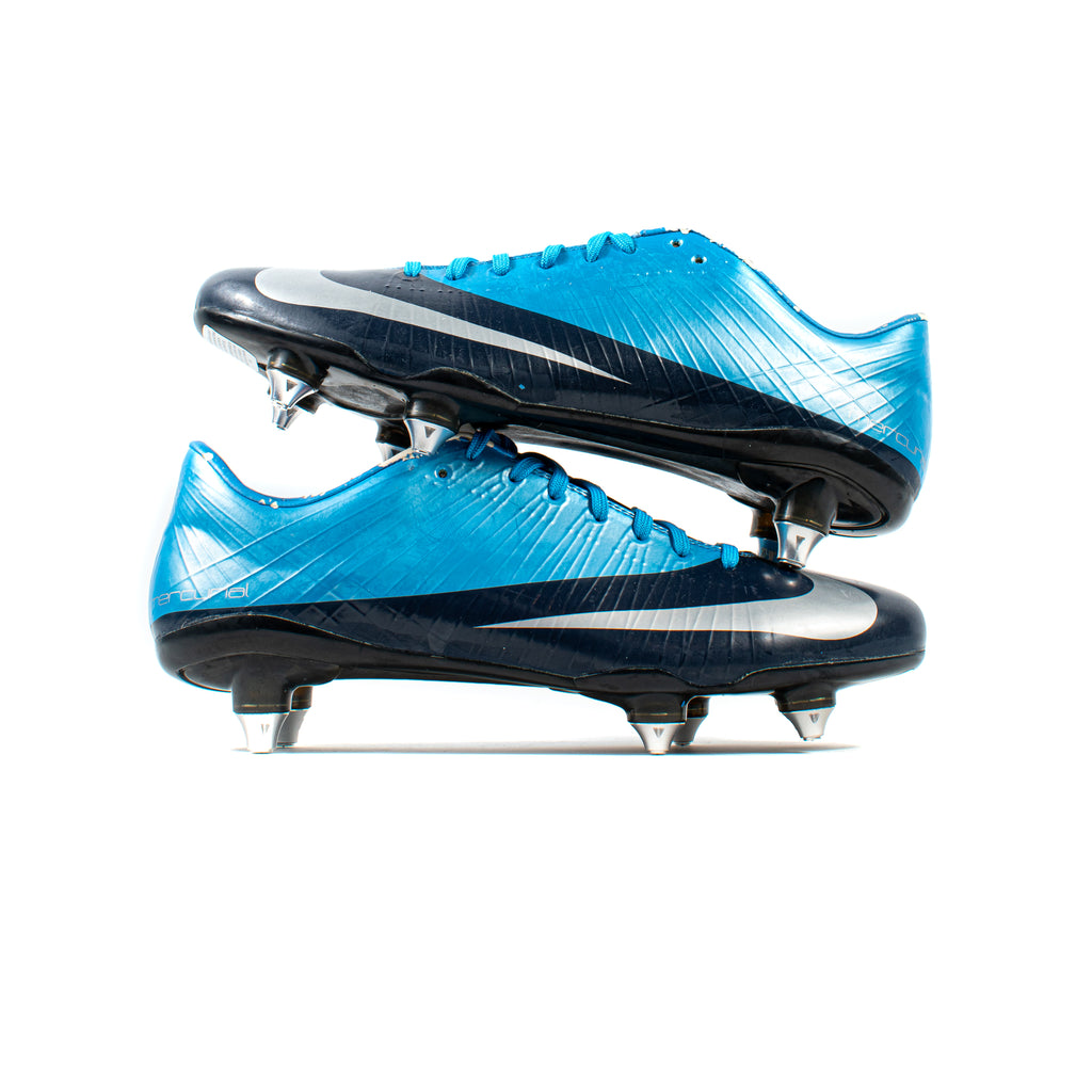 Nike Mercurial Vapor Superfly I Blue SG – Classic Soccer Cleats